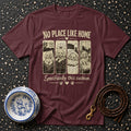 Cozy Poodle Comforts Premium Graphic T-Shirt Poodle "No Place Like Home" T-Shirt | Premium Dog Apparel