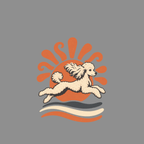 T-shirt Retro Sunshine Poodle T-Shirt Poodle Running T-Shirt | Retro Dog Graphic Tee