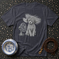 T-shirt Windblown Glamour Poodle T-Shirt Poodle Fan T-Shirt | Premium Pet Apparel
