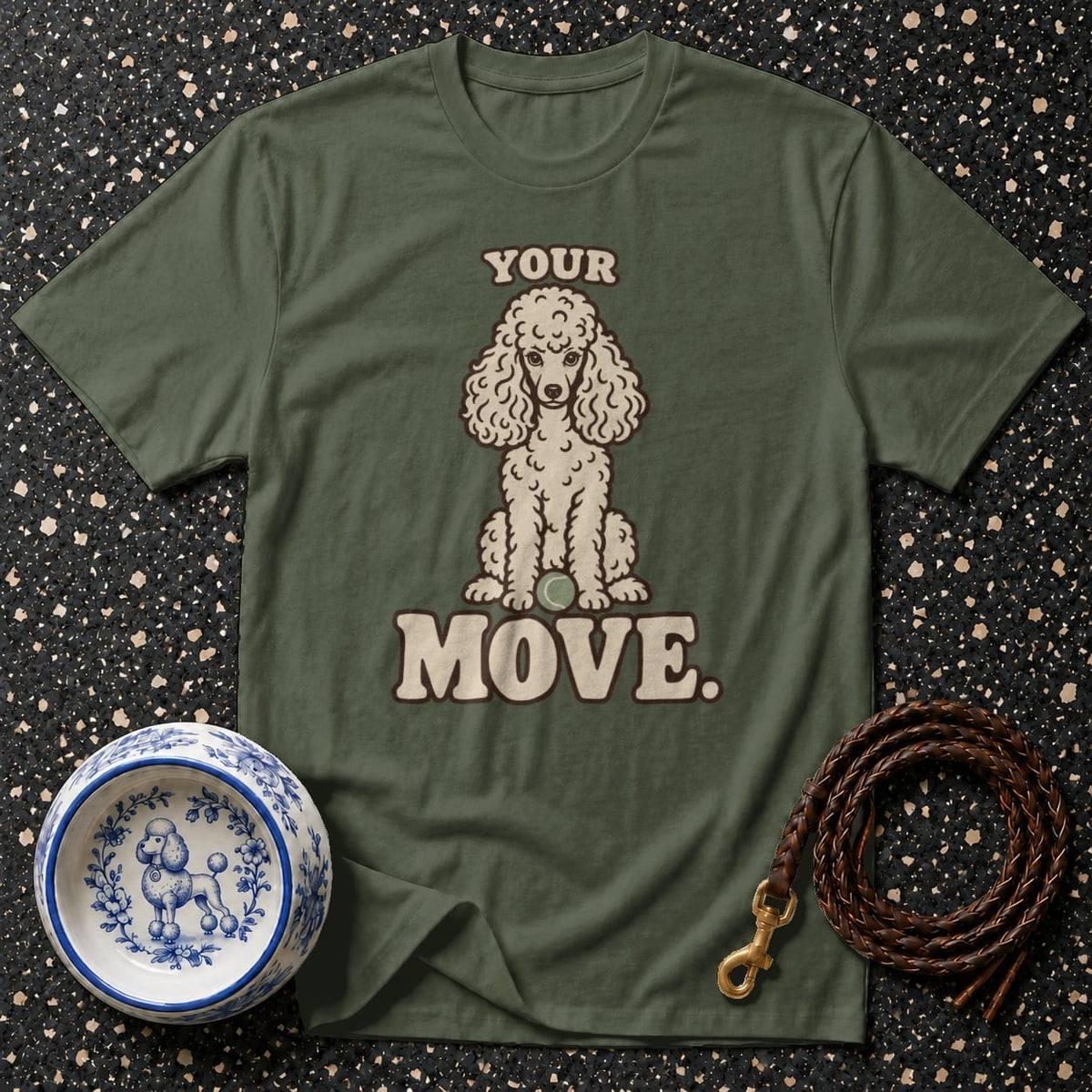 T-shirt Your Move Poodle T-Shirt Poodle "Your Move" T-Shirt | Premium Dog Apparel
