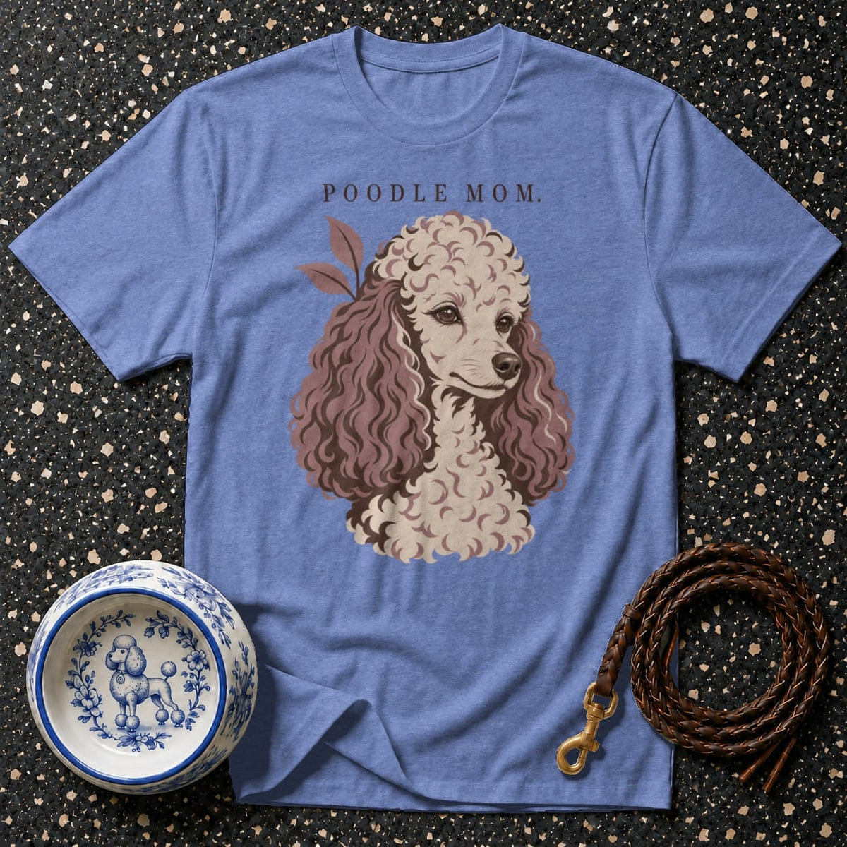 T-shirt Chic Poodle Mom T-Shirt Poodle Mom T-Shirt | Premium Dog Lover Apparel