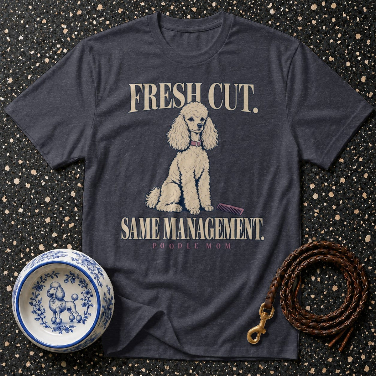 T-shirt Fresh Cut Poodle Mom T-Shirt Poodle Mom T-Shirt | Fresh Cut, Same Management