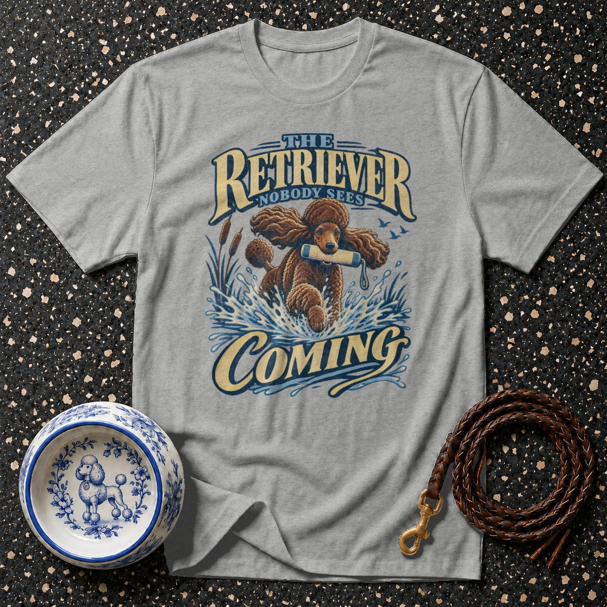 Retro Poodle Retriever T-Shirt