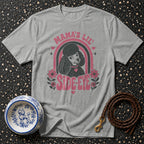 T-shirt Whimsical Poodle Side-Eye Mama Tee Mama's Lil Side-Eye Poodle T-Shirt | Pet Lover Apparel