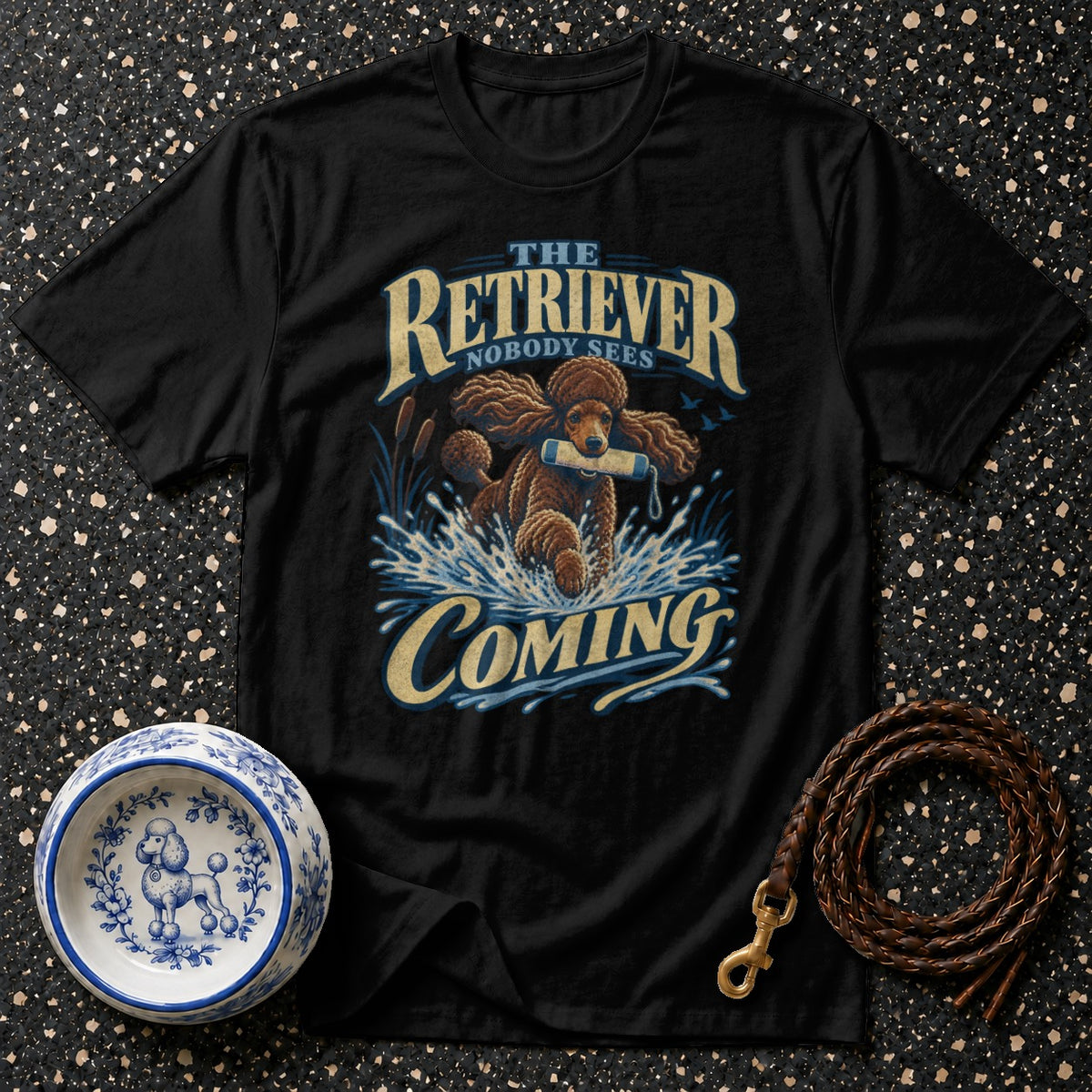 Retro Poodle Retriever T-Shirt