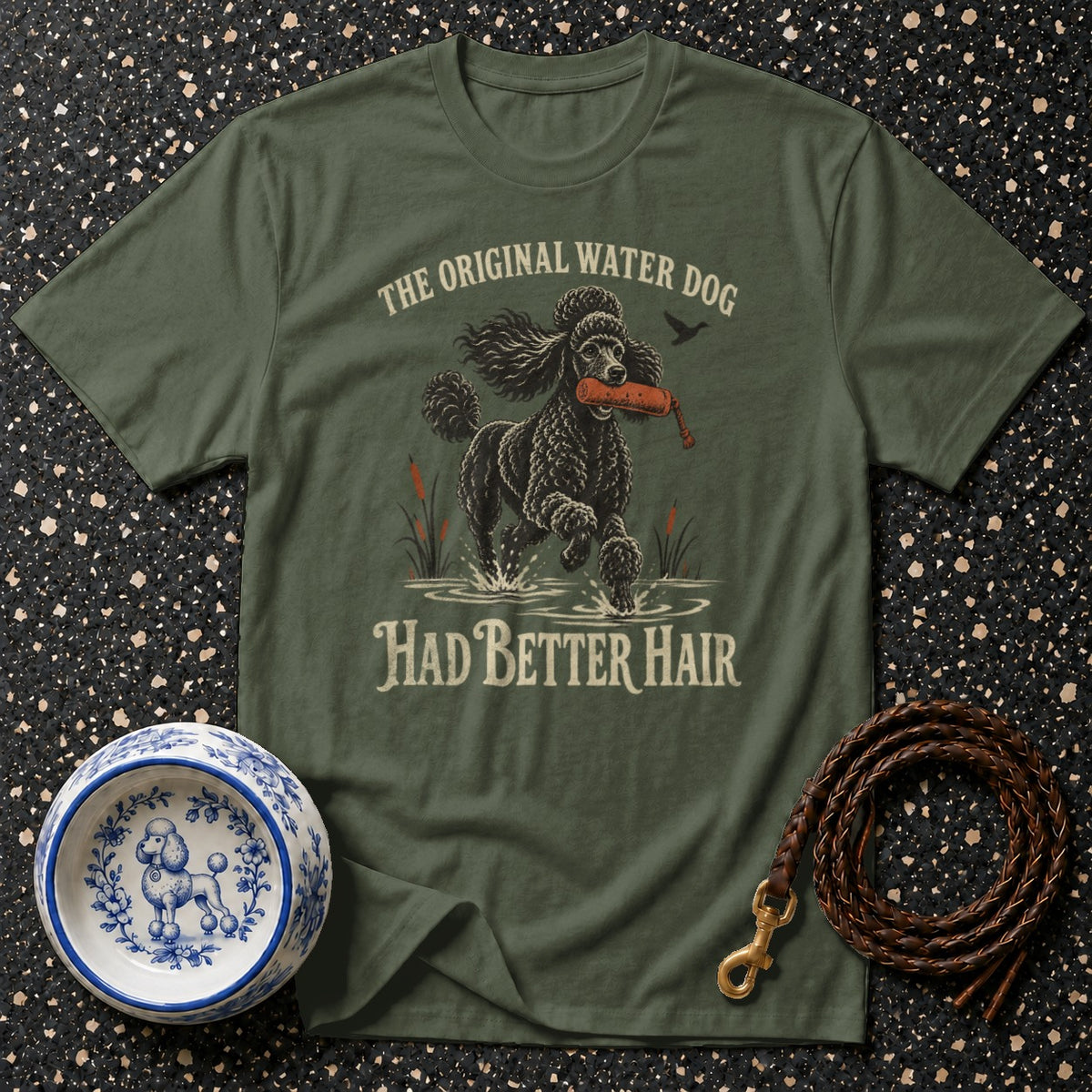 Original Water Dog Poodle T-Shirt