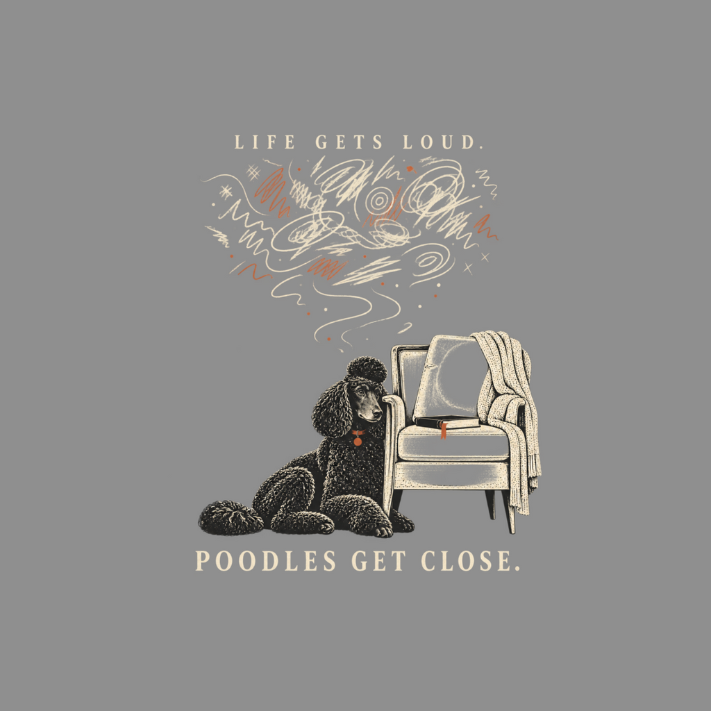 Poodles Get Close Cozy T-Shirt
