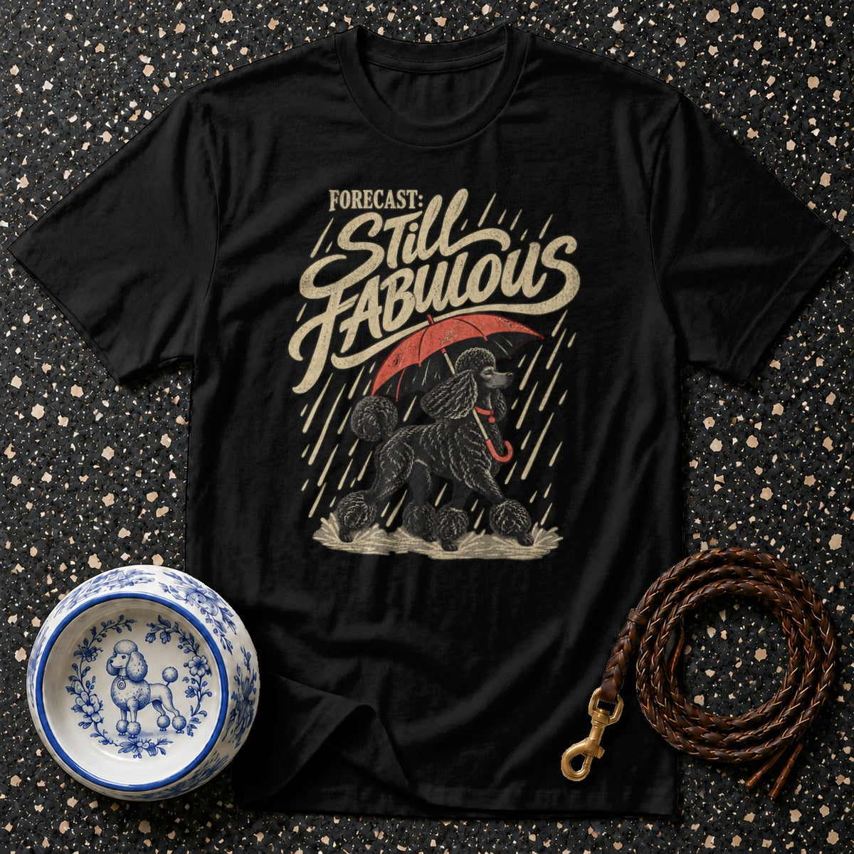 Still Fabulous Poodle T-Shirt