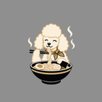 T-shirt Whimsical Poodle Ramen T-Shirt Poodle Ramen T-Shirt | Premium Dog Apparel