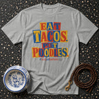 T-shirt Playful Tacos Poodles T-Shirt Eat Tacos Pet Poodles T-Shirt | Funny Dog Lover Apparel