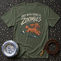 Curly Poodle Zoomies T-Shirt
