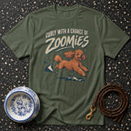 Curly Poodle Zoomies T-Shirt