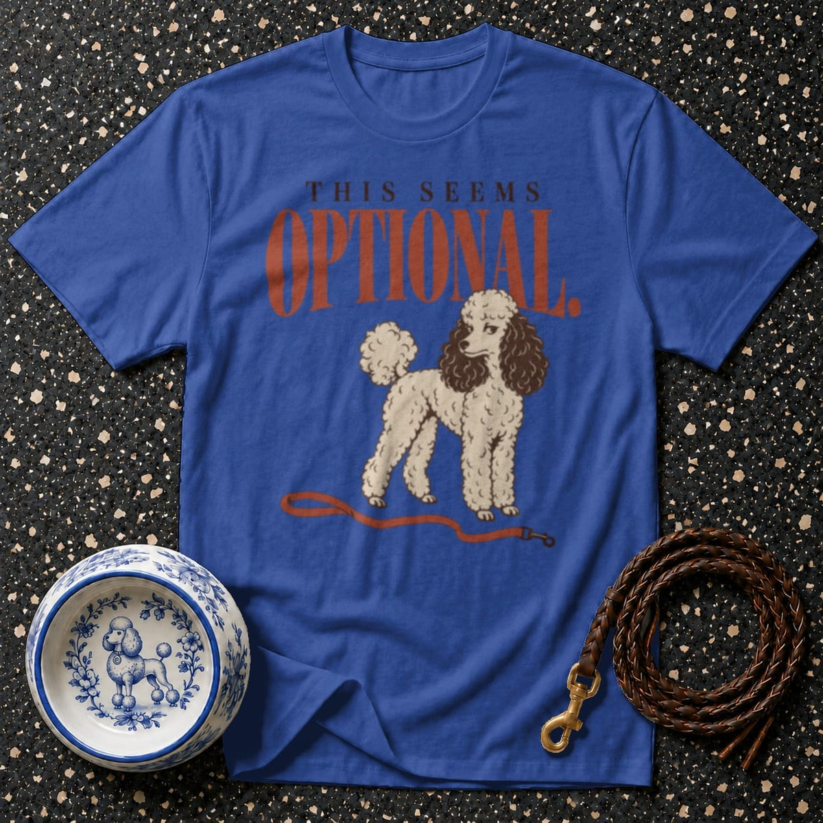 T-shirt This Seems Optional Poodle T-Shirt Funny Poodle Graphic T-Shirt | This Seems Optional