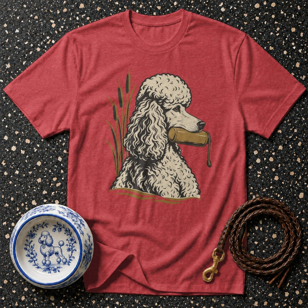 T-shirt Vintage Retriever Poodle T-Shirt Poodle Retriever T-Shirt | Premium Dog Apparel