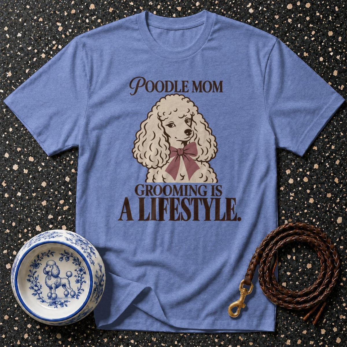 T-shirt Poodle Mom Grooming Lifestyle T-Shirt Poodle Mom T-Shirt | Grooming Is A Lifestyle