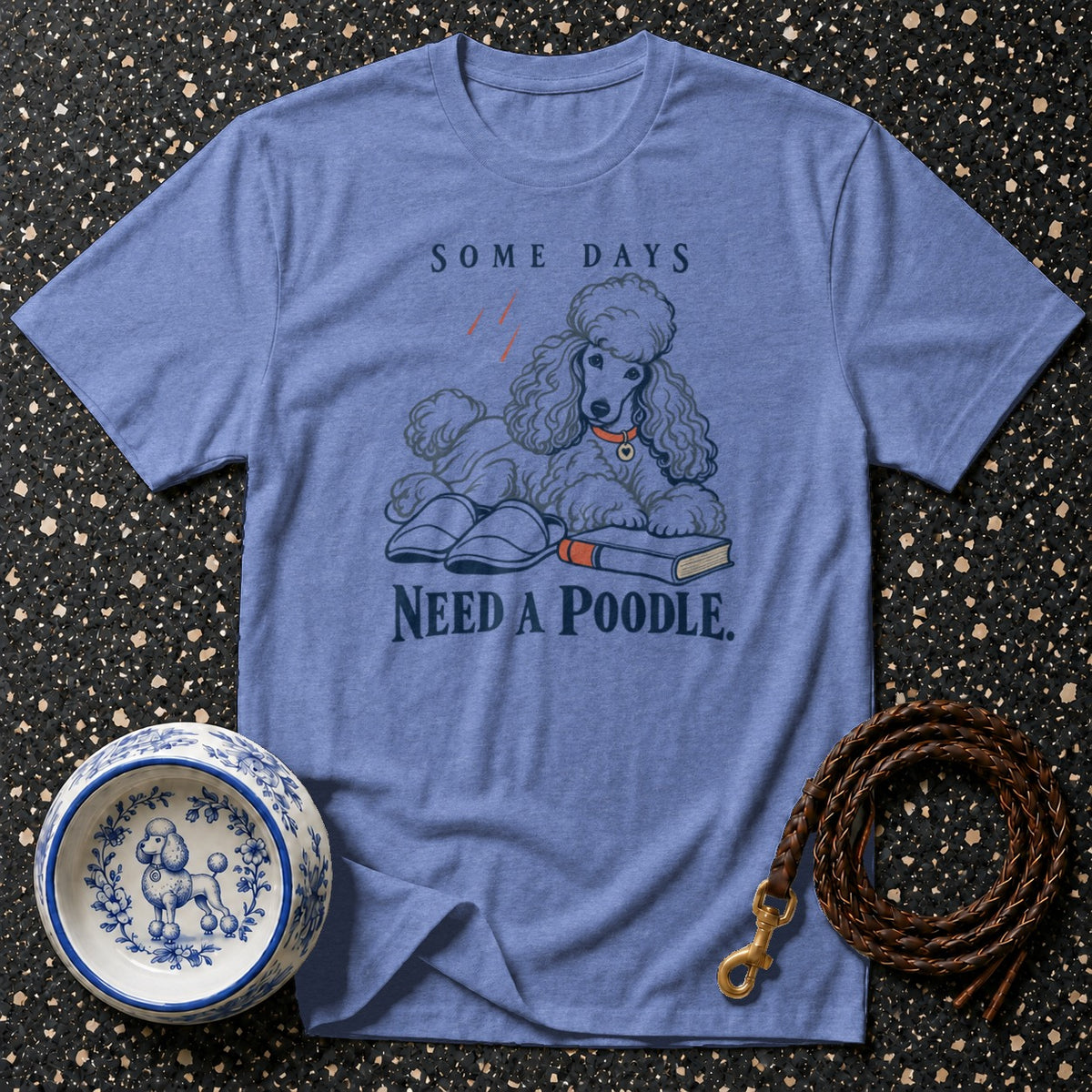 Cozy Days Poodle T-Shirt