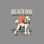 T-shirt Beach Day Poodle Rules T-Shirt Beach Day Poodle Rules T-Shirt | Premium Dog Apparel