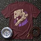 T-shirt Curls In Orbit T-Shirt Curls In Orbit Poodle T-Shirt | Premium Dog Apparel