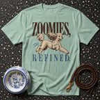 T-shirt Poodle Zoomies Refined T-Shirt Bella Canvas 3001 Color Chart | Snark & Curls