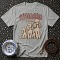 T-shirt Outnumbered By Curls Poodle T-Shirt Poodle Mom Outnumbered By Curls T-Shirt | Premium Dog Appare