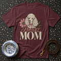 T-shirt Vintage Floral Poodle Mom T-Shirt Poodle Mom T-Shirt | Dog Lover Apparel