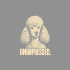 T-shirt Unimpressed Poodle Premium T-Shirt Unimpressed Poodle T-Shirt | Dog Lover Apparel