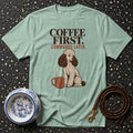 T-shirt Coffee First Poodle T-Shirt Coffee First Poodle T-Shirt | Premium Dog Apparel