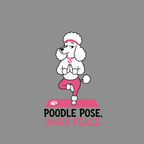 T-shirt Poodle Pose Yoga T-Shirt Poodle Pose Inner Peace T-Shirt | Yoga Dog Apparel