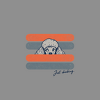 Just Checking Retro Poodle T-Shirt