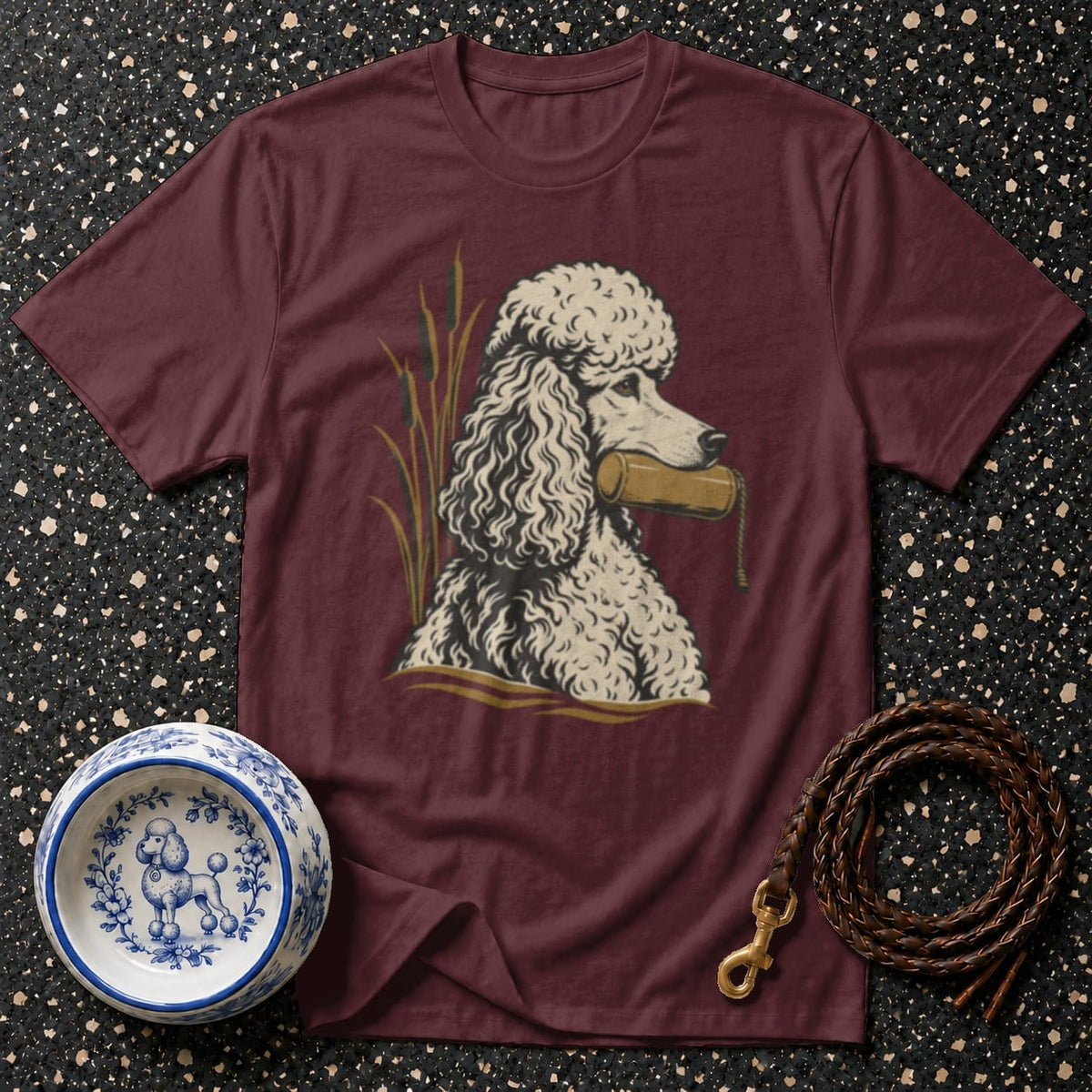 T-shirt Vintage Retriever Poodle T-Shirt Poodle Retriever T-Shirt | Premium Dog Apparel
