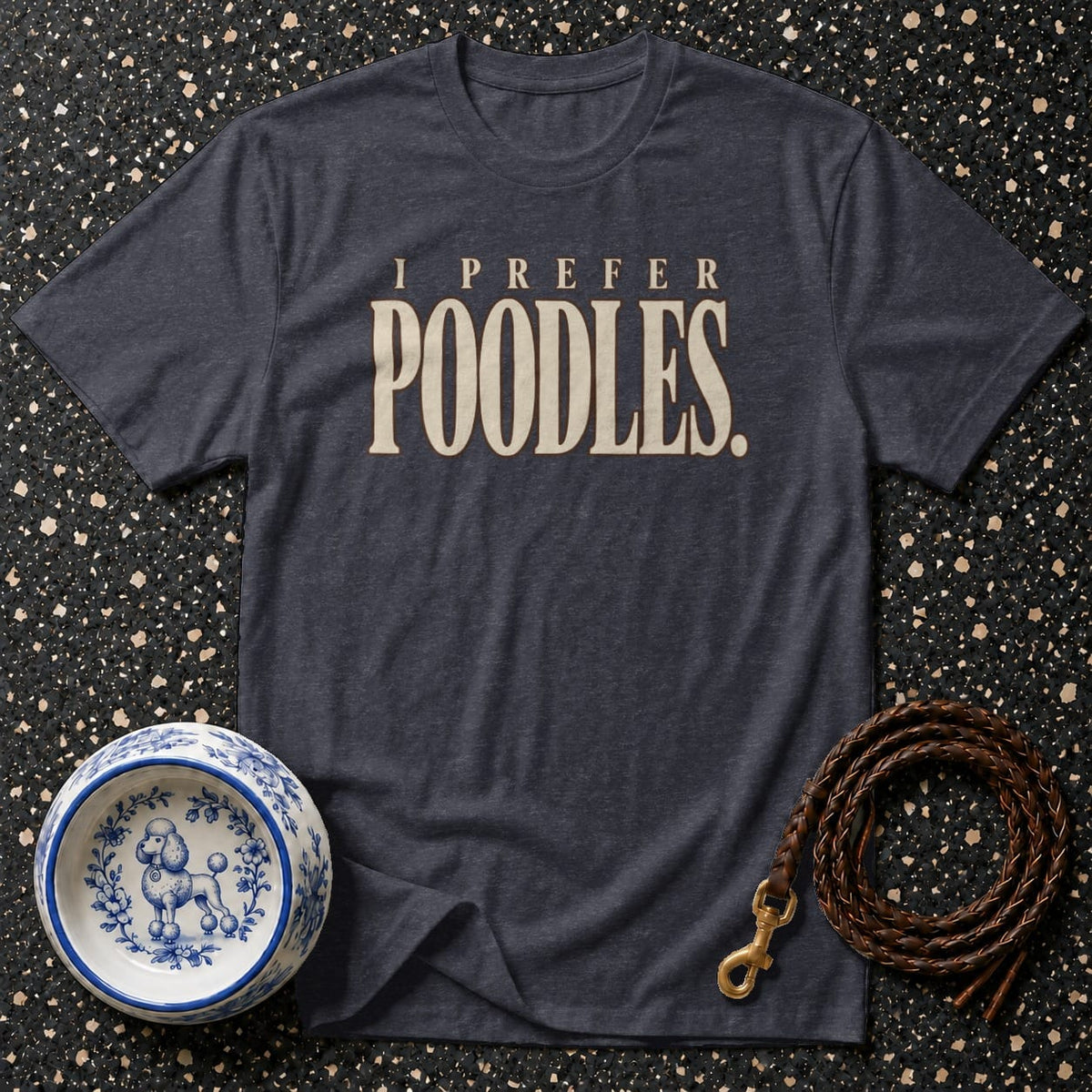 I Prefer Poodles Vintage T-Shirt I Prefer Poodles T-Shirt | Poodle Lover Apparel
